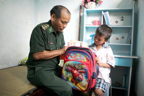 Ngôi nhà mới của các em học sinh nghèo