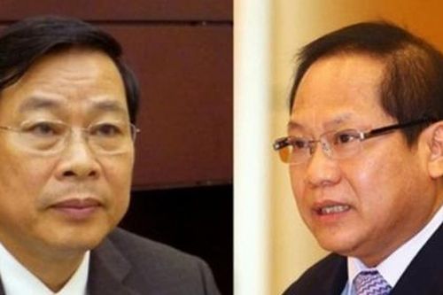 Khai trừ Đảng hai cựu Bộ trưởng Nguyễn Bắc Son và Trương Minh Tuấn