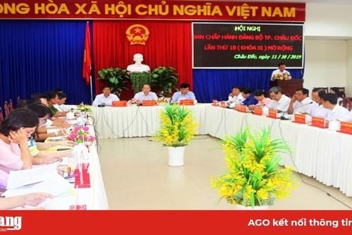 Châu Đốc: Nêu cao tinh thần trách nhiệm, phấn đấu đạt các chỉ tiêu kinh tế - xã hội năm 2019