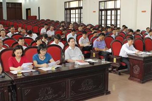 Hội nghị Ban Chấp hành Đảng bộ thành phố Tam Điệp mở rộng