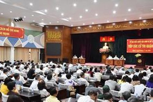 Lịch tiếp xúc cử tri trước Kỳ họp lần thứ 8 - Quốc hội khóa XIV