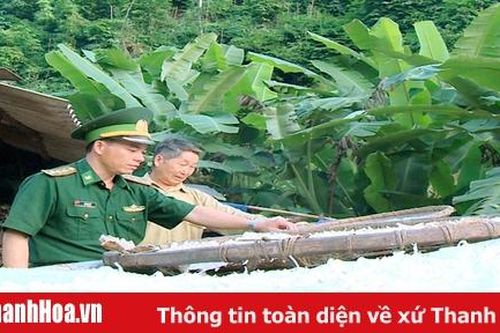 Chiến sĩ biên phòng Hơ Văn Trẻ làm theo lời Bác