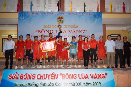 Bảo Yên vô địch Giải bóng chuyền 'Bông lúa vàng' năm 2019