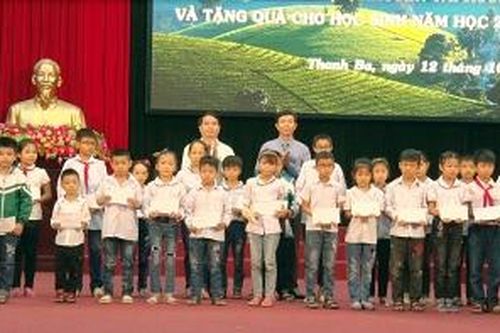 Thanh Ba thành lập Quỹ Khuyến học- Khuyến tài Hương chè
