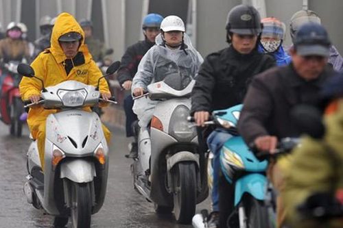 Miền Bắc trời trở lạnh kèm mưa dông trong suốt tuần sau