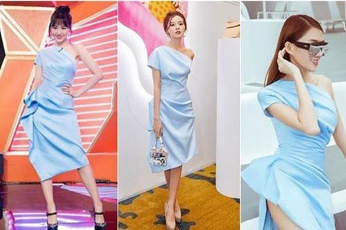 Khi các người đẹp Vbiz đụng hàng: Midu - Hari Won - Trương Quỳnh Anh ai hơn ai?
