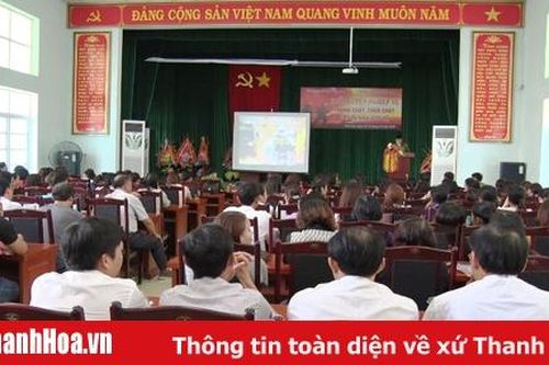 Công an huyện Tĩnh Gia: Trang bị kiến thức về phòng cháy, chữa cháy cho hơn 500 giáo viên