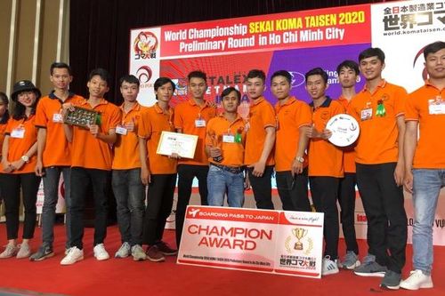 Trường đại học Lạc Hồng vô địch cuộc thi Con quay Koma Taisen