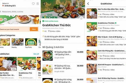 GrabKitchen: Ngồi một chỗ, ăn nhiều món ngon của nhiều quán khác nhau