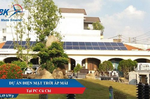 SolarBK lắp đặt điện mặt trời cho 3 điểm thuộc Điện lực Củ Chi