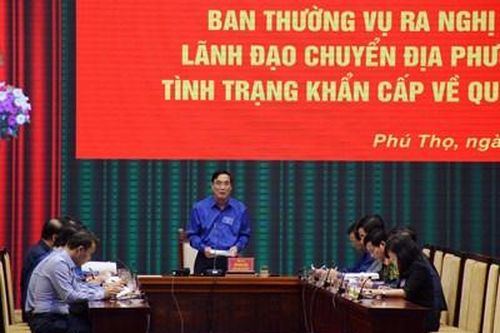 Phú Thọ khai mạc diễn tập khu vực phòng thủ tỉnh năm 2019