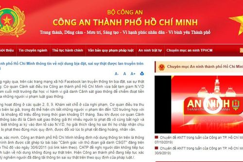 Truy tìm người đăng tin bịa đặt Công an TP HCM bắt nam sinh viên ĐH