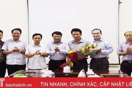 Chủ tịch UBND thị xã Kỳ Anh Nguyễn Quốc Hà giữ chức Phó Giám đốc Sở Xây dựng Hà Tĩnh