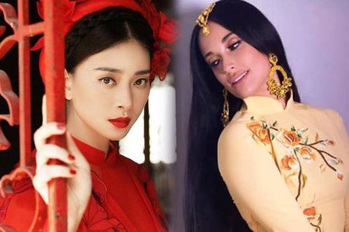 Vừa bức xúc sao ngoại mặc áo dài phản cảm, Ngô Thanh Vân bị chỉ trích vì từng có ảnh kém duyên tương tự