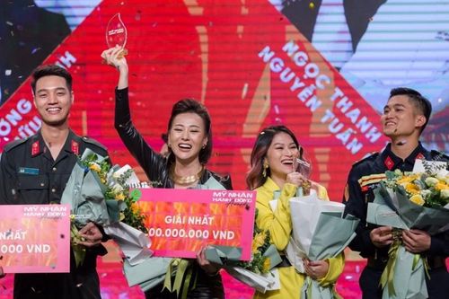 Phương Oanh, Ngọc Thanh Tâm vỡ òa khi cùng giành ngôi Quán quân 'Mỹ nhân hành động'