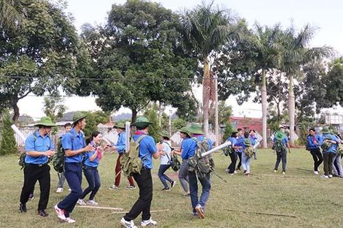 Trung tâm Hoạt động thanh thiếu niên: Tổ chức Trại huấn luyện kỹ năng, nghiệp vụ cho cán bộ đoàn, đội lần thứ II