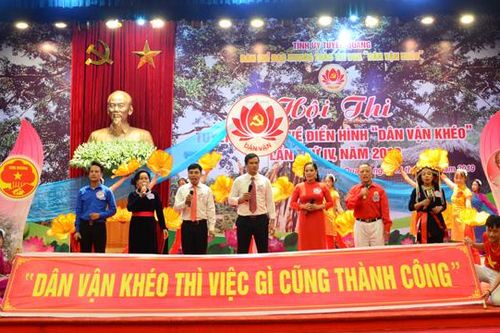 Đổi mới ở Hội thi tuyên truyền về điển hình 'Dân vận khéo'