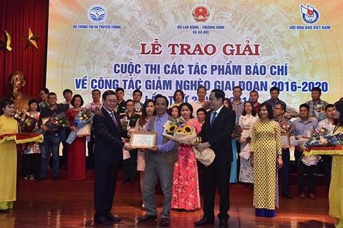 41 tác phẩm đoạt giải Cuộc thi báo chí về công tác giảm nghèo năm 2019