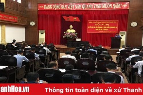 Đảng ủy Khối doanh nghiệp tỉnh: Xây dựng, củng cố tổ chức cơ sở đảng vững mạnh
