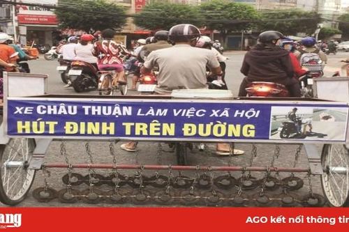 Việc làm nhân văn của người rà đinh