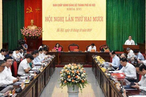 Thảo luận về Đề cương chi tiết Báo cáo chính trị Đại hội Đảng bộ TP Hà Nội khóa XVII