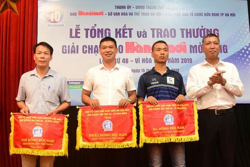 Giải chạy Báo Hànôịmới ghi nhận kỷ lục mới về số người tham gia