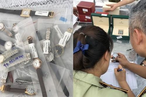 Thu giữ hơn 15.500 đồng hồ giả hàng Thụy Sỹ