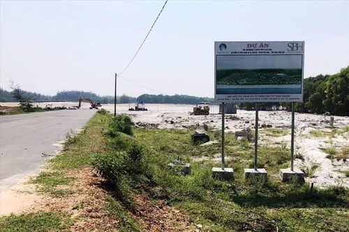 Ðất cằn ven biển được 'thổi giá' tiền tỷ