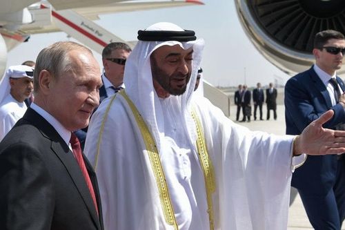 Kiểu đón tiếp 'phát ghen' UAE dành cho Putin