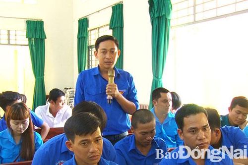 Lãnh đạo huyện Xuân Lộc đối thoại với thanh niên