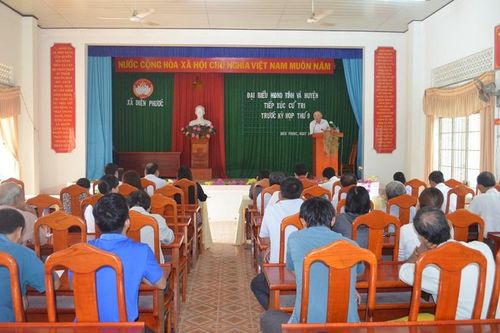 Đại biểu HĐND tỉnh: Tiếp xúc cử tri tại các địa phương