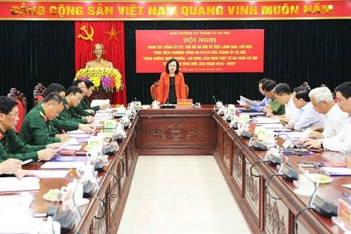 Hà Nội: Sẵn sàng phương án đảm bảo tuyệt đối an toàn đại hội đảng các cấp
