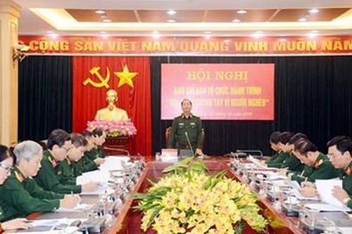 Triển khai thực hiện hành trình 'Quân đội chung tay vì người nghèo'