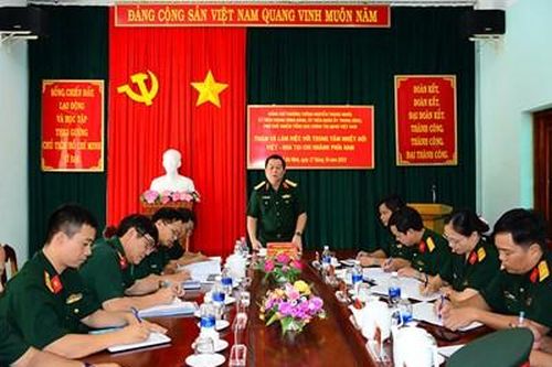 Thượng tướng Nguyễn Trọng Nghĩa thăm, làm việc tại Trung tâm Nhiệt đới Việt – Nga