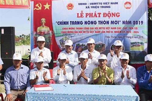 Triệu Phong phát huy vai trò tôn giáo trong xây dựng và đổi mới quê hương
