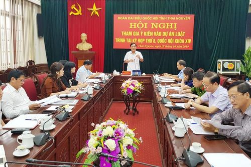 Hội nghị lấy ý kiến tham gia vào các dự thảo luật