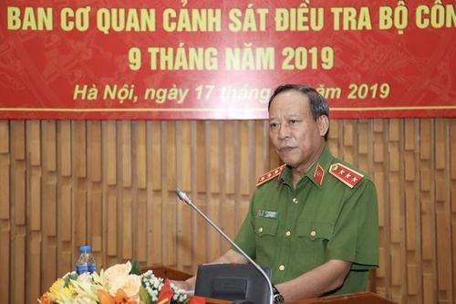 Cơ quan CSĐT Bộ Công an giao ban 9 tháng đầu năm