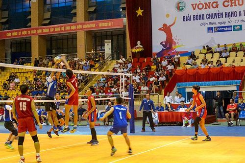Sôi động giải bóng chuyền hạng A
