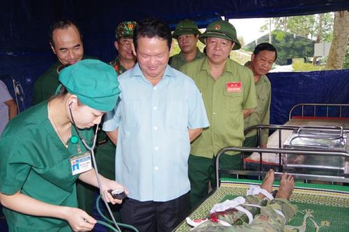 Bảo Thắng tổ chức diễn tập khu vực phòng thủ năm 2019