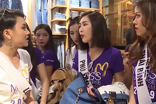 Thí sinh Hoa hậu Hoàn vũ VN khẩu chiến, 'bóc phốt' nhau vì cầm nhầm đồ