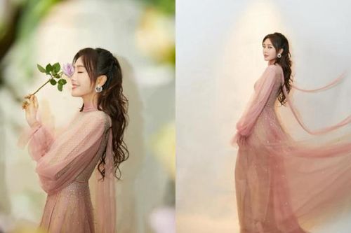 Lâu lắm rồi mới thấy Tần Lam váy vóc bánh bèo như công chúa thế này