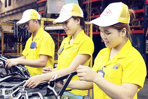 Lao động nữ và nghề cơ khí