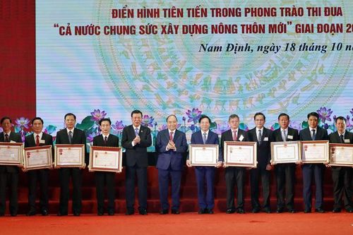 Thủ tướng Nguyễn Xuân Phúc phát động thi đua 'Cả nước chung sức xây dựng nông thôn mới' giai đoạn 2021-2025