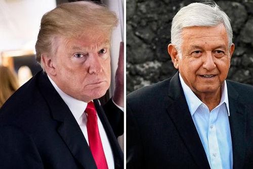 Tổng thống Donald Trump đồng ý hợp tác ngăn chặn buôn lậu vũ khí vào Mexico