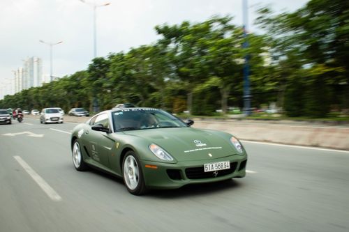 Ngắm Ferrari 599 GTB duy nhất Việt Nam của ông Đặng Lê Nguyên Vũ