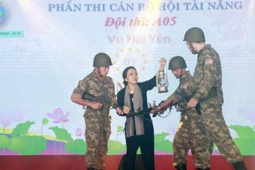 42 cán bộ Hội phụ nữ cơ sở lực lượng Công an nhân dân thi duyên dáng tài năng