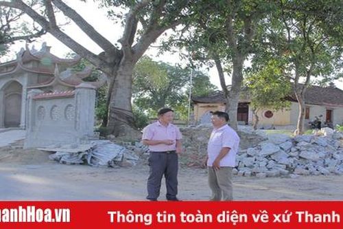 'Dân vận khéo' ở xã Hoằng Châu