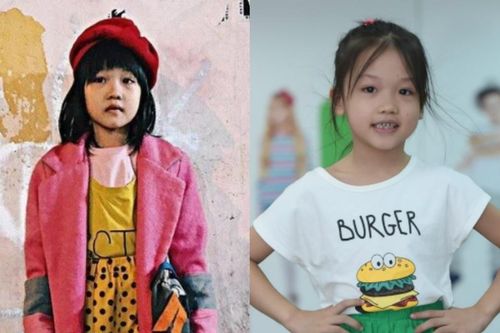 Bé gái vô gia cư phối đồ như người mẫu sắp được biểu diễn thời trang