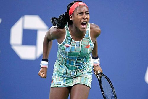 Tay vợt 15 tuổi Coco Gauff gây sốc với những bước nhảy vĩ đại