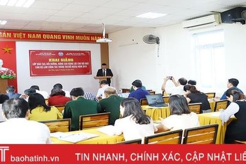 Nâng cao năng lực cho cán bộ làm công tác thông tin đối ngoại
